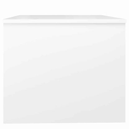 Coffee Table White 80x50x42,5 cm Engineered Wood