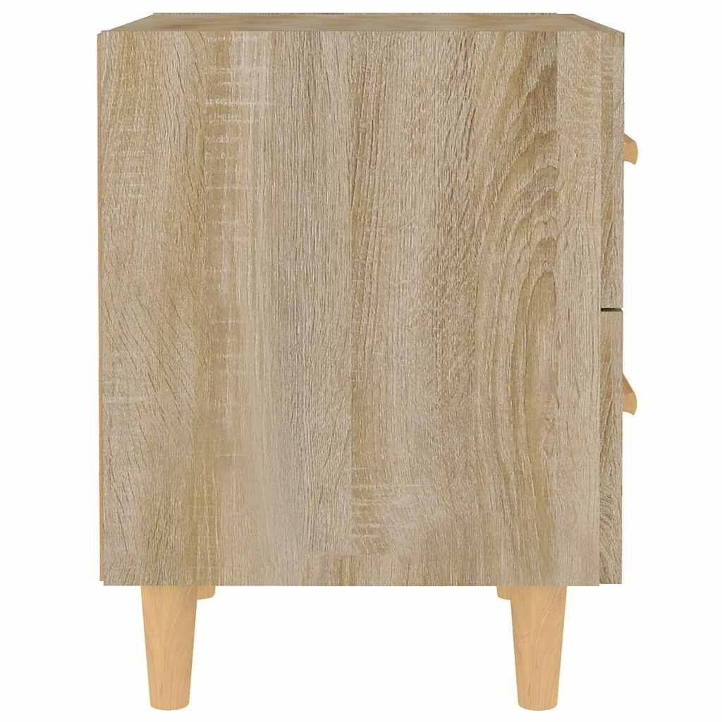 Bed Cabinets 2 pcs Sonoma Oak 40x35x47,5 cm
