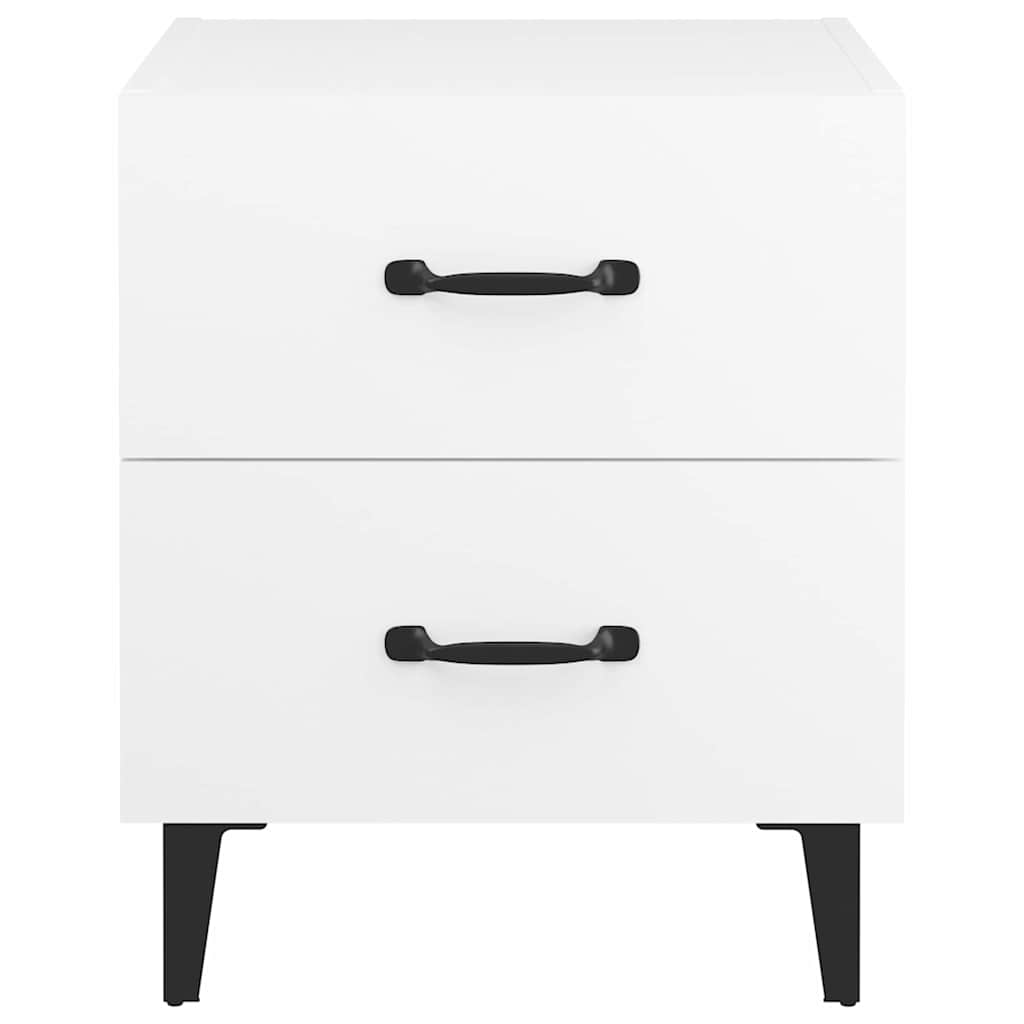 Bedside Cabinets 2pcs White 40x35x47,5 cm