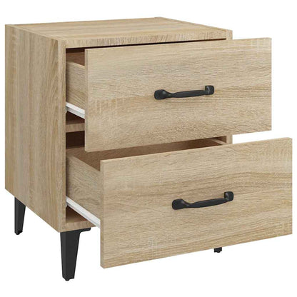 Bedside Cabinets 2 pcs Sonoma Oak 40x35x47,5 cm