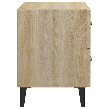 Bedside Cabinets 2 pcs Sonoma Oak 40x35x47,5 cm