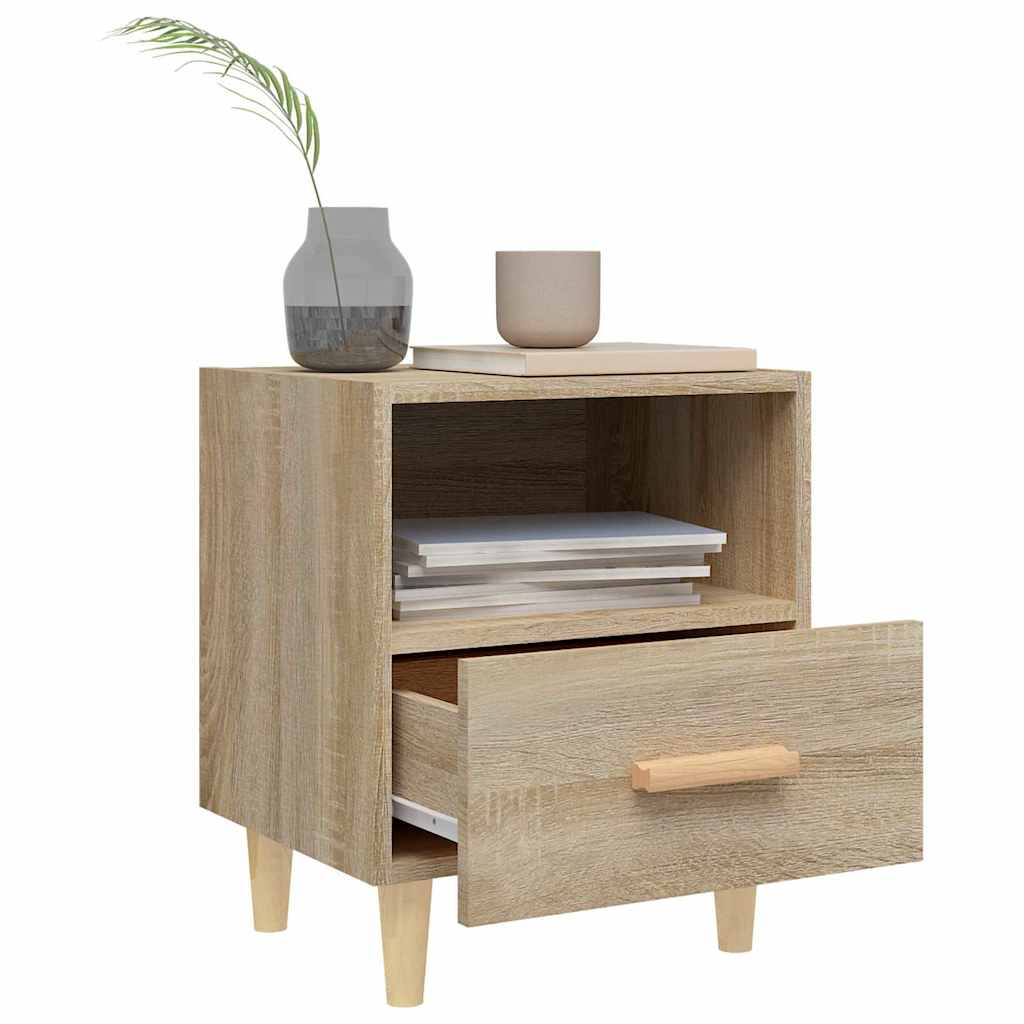 Bedside Cabinets 2 pcs Sonoma Oak 40x35x47 cm