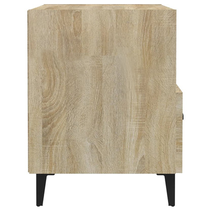 Bedside Cabinet Sonoma Oak Engineered Wood