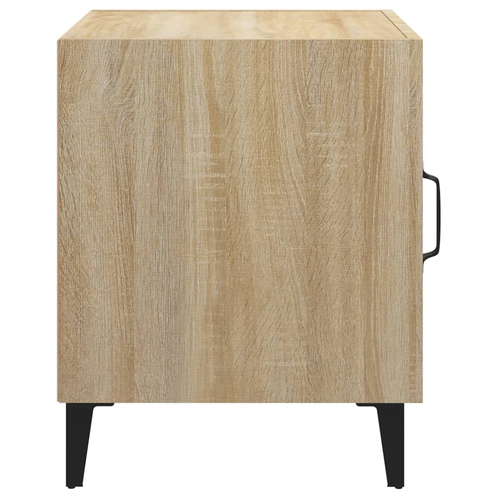 Bedside Cabinets 2 pcs Sonoma Oak Engineered Wood