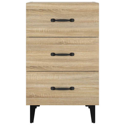 Bedside Cabinet Sonoma Oak 40x40x66 cm Engineered Wood