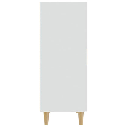 Sideboard White 70x34x90 cm Engineered Wood