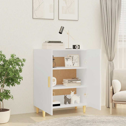 Sideboard White 70x34x90 cm Engineered Wood