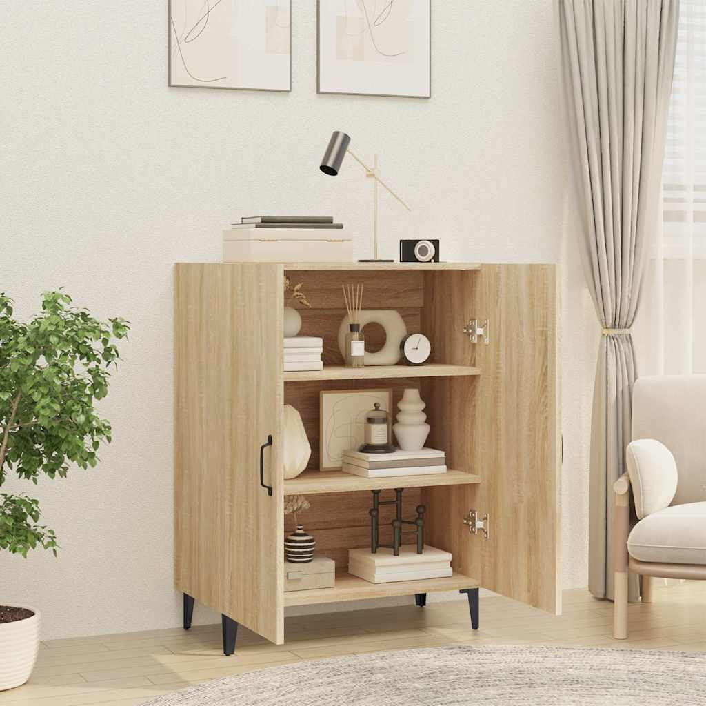 Sideboard Sonoma Oak 70x34x90 cm Engineered Wood