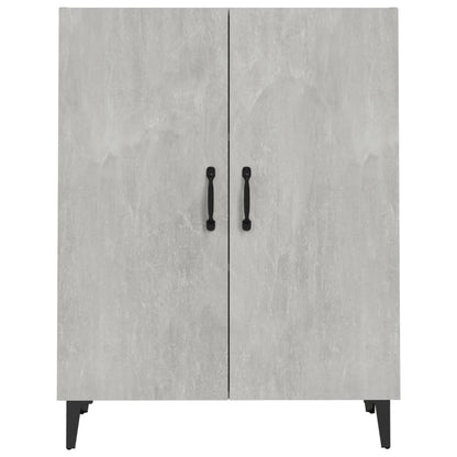 Sideboard Concrete Grey 70x34x90 cm Engineered Wood