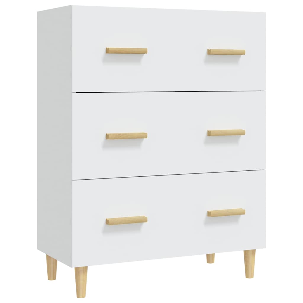 812150 vidaXL Sideboard White 70x34x90 cm Engineered Wood