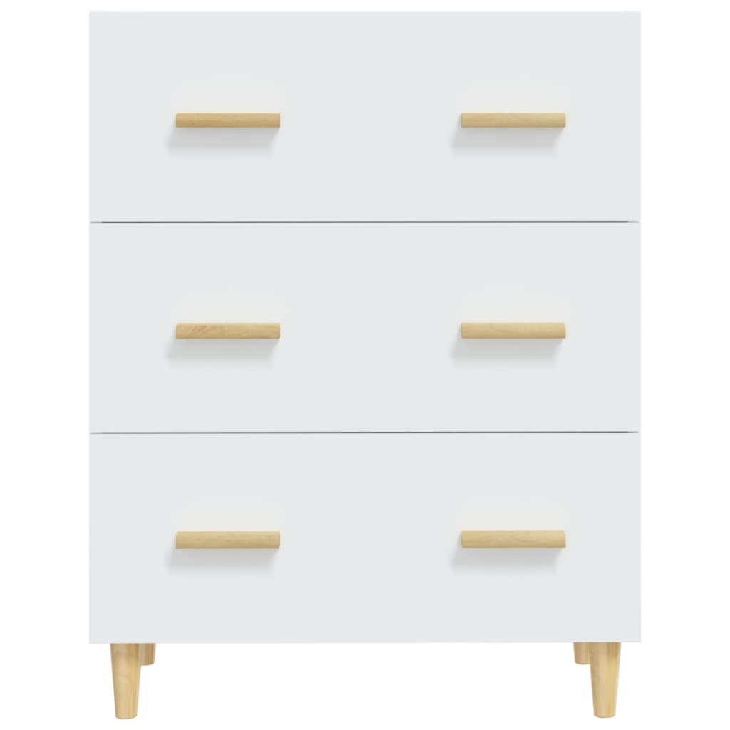 812150 vidaXL Sideboard White 70x34x90 cm Engineered Wood