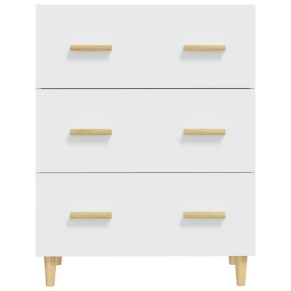 812150 vidaXL Sideboard White 70x34x90 cm Engineered Wood