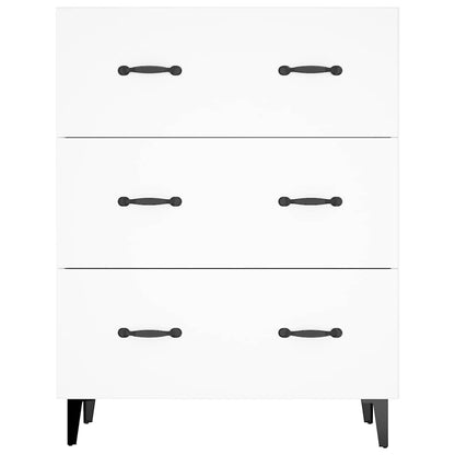 Sideboard White 69,5x34x90 cm Engineered Wood