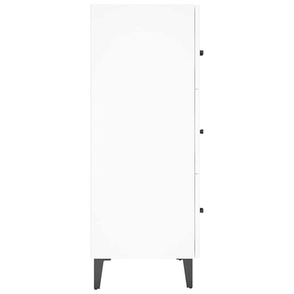 Sideboard White 69,5x34x90 cm Engineered Wood