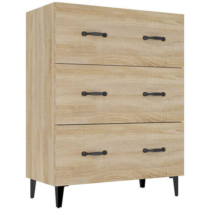 Sideboard Sonoma Oak 69,5x34x90 cm Engineered Wood