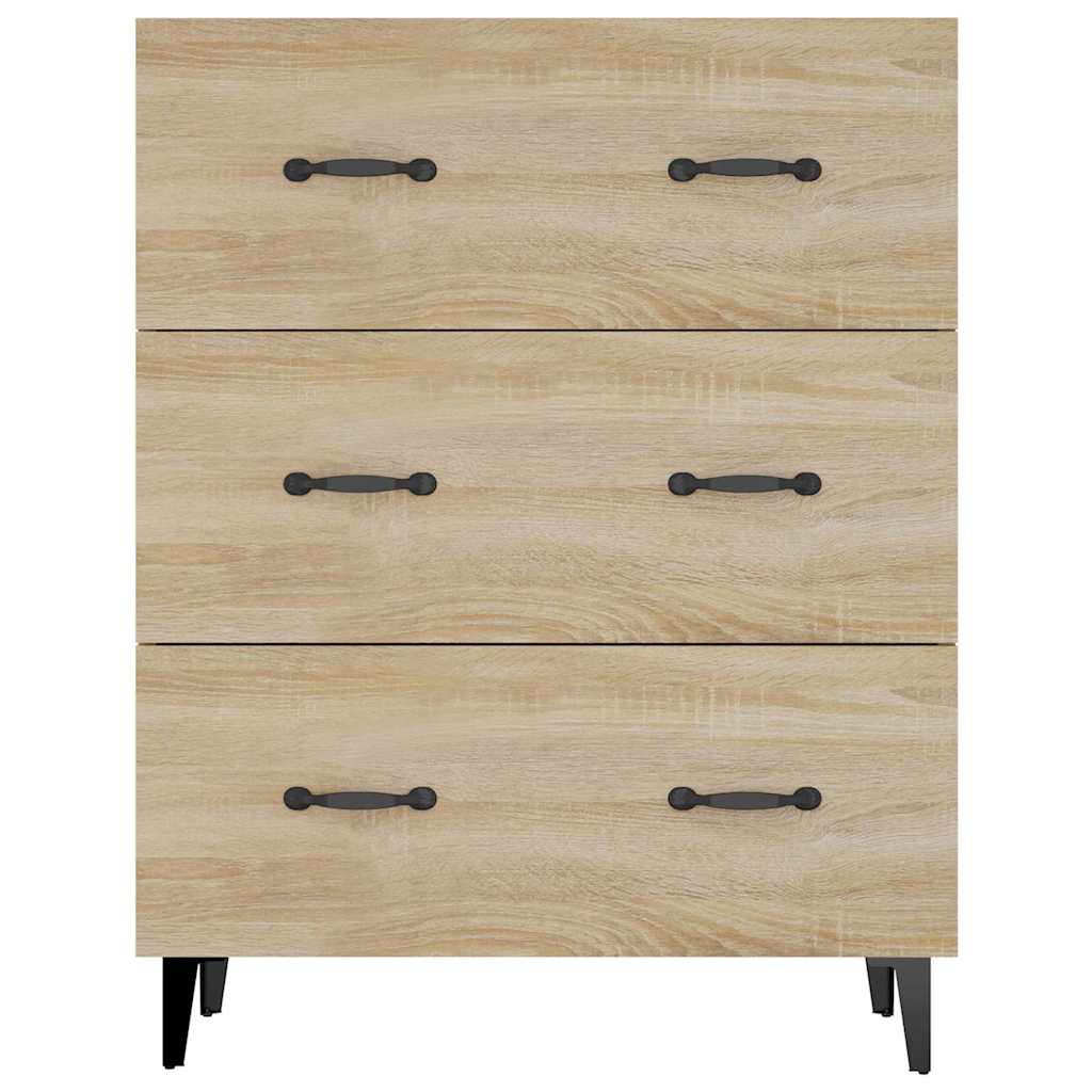 Sideboard Sonoma Oak 69,5x34x90 cm Engineered Wood
