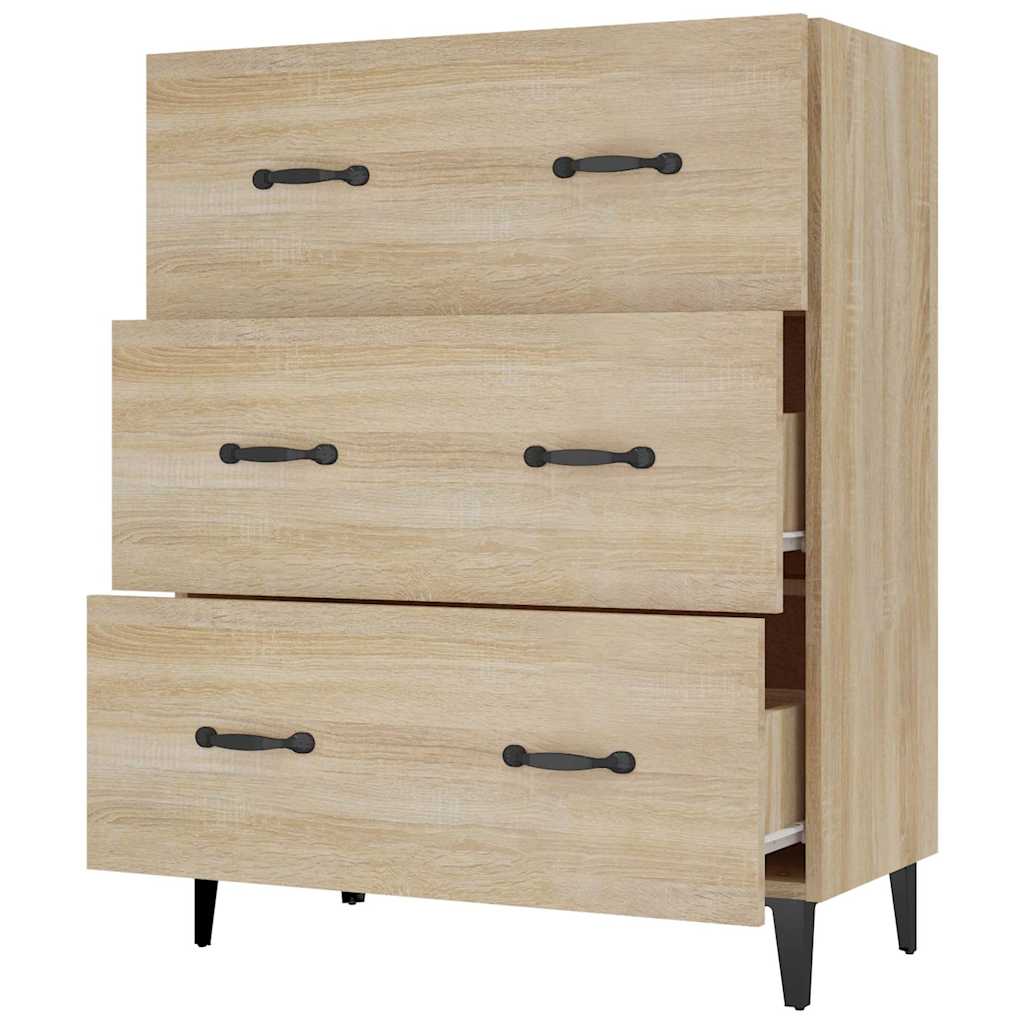 Sideboard Sonoma Oak 69,5x34x90 cm Engineered Wood