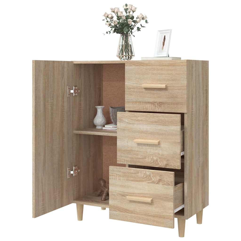 Sideboard Sonoma Oak 69,5x34x90 cm Engineered Wood