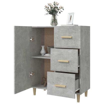 Sideboard Concerte Grey 69,5x34x90 cm Engineered Wood