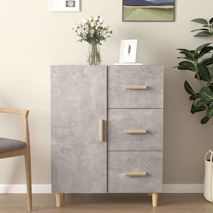 Sideboard Concerte Grey 69,5x34x90 cm Engineered Wood