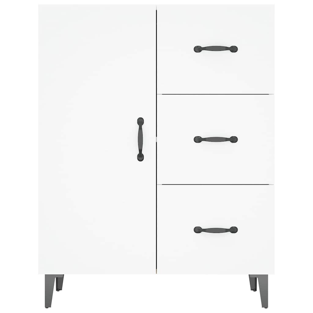 Sideboard White 69,5x34x90 cm Engineered Wood