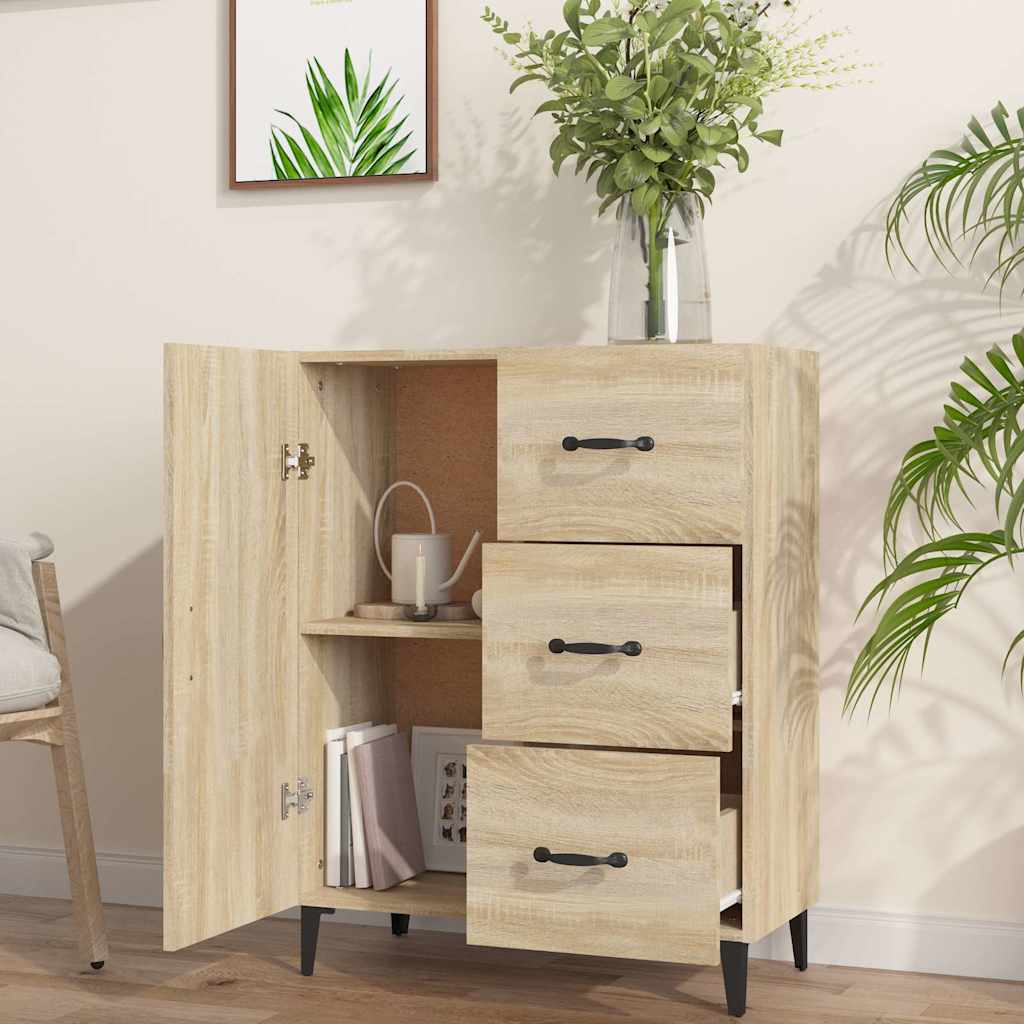 Sideboard Sonoma Oak 69,5x34x90 cm Engineered Wood
