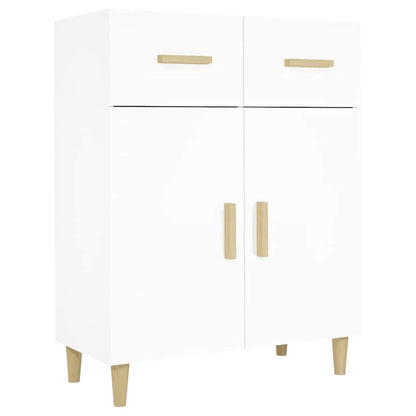 Sideboard White 69.5x34x89 cm Engineered Wood