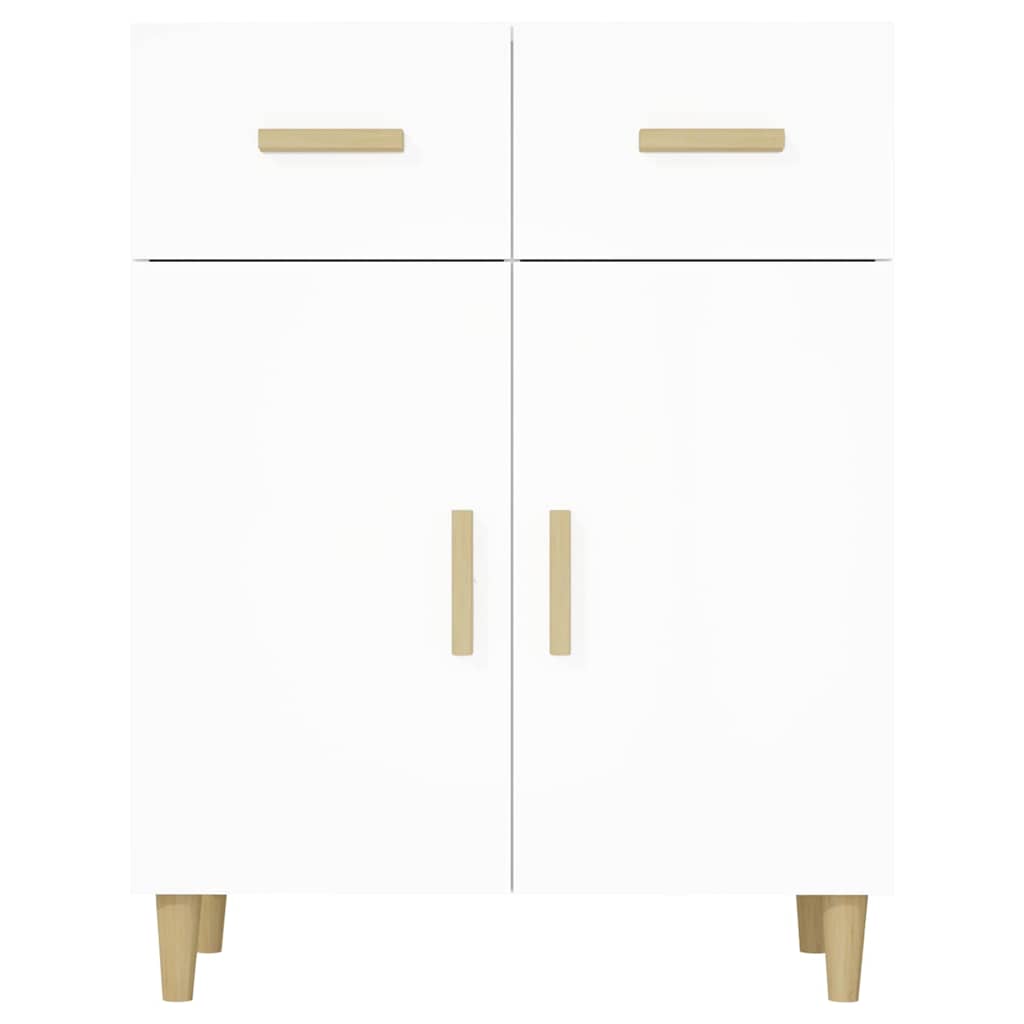 Sideboard White 69.5x34x89 cm Engineered Wood
