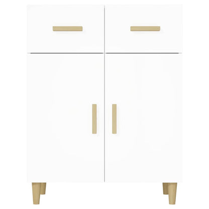 Sideboard White 69.5x34x89 cm Engineered Wood