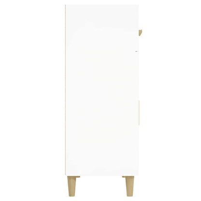 Sideboard White 69.5x34x89 cm Engineered Wood