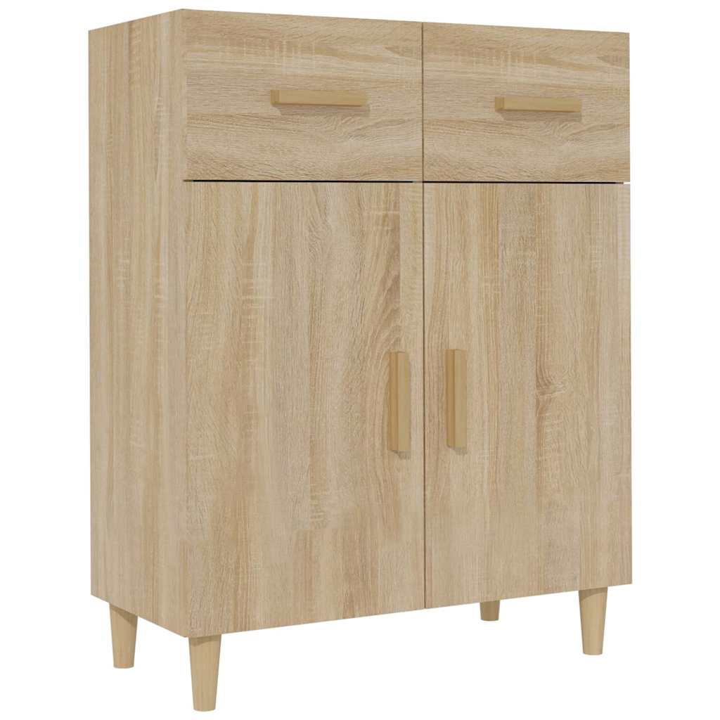 Sideboard Sonoma Oak 69,5x34x89 cm Engineered Wood