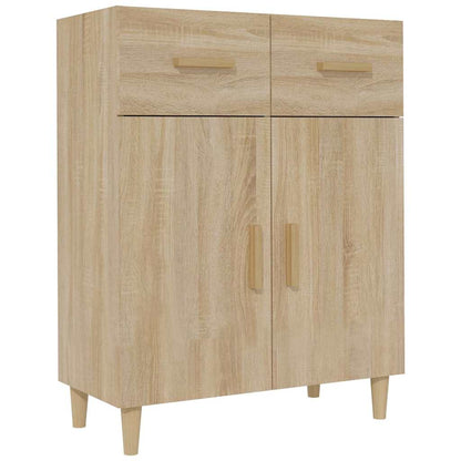 Sideboard Sonoma Oak 69,5x34x89 cm Engineered Wood