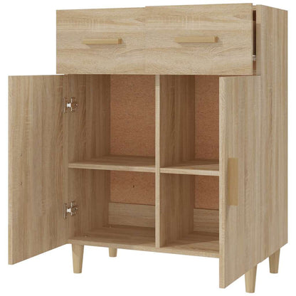 Sideboard Sonoma Oak 69,5x34x89 cm Engineered Wood