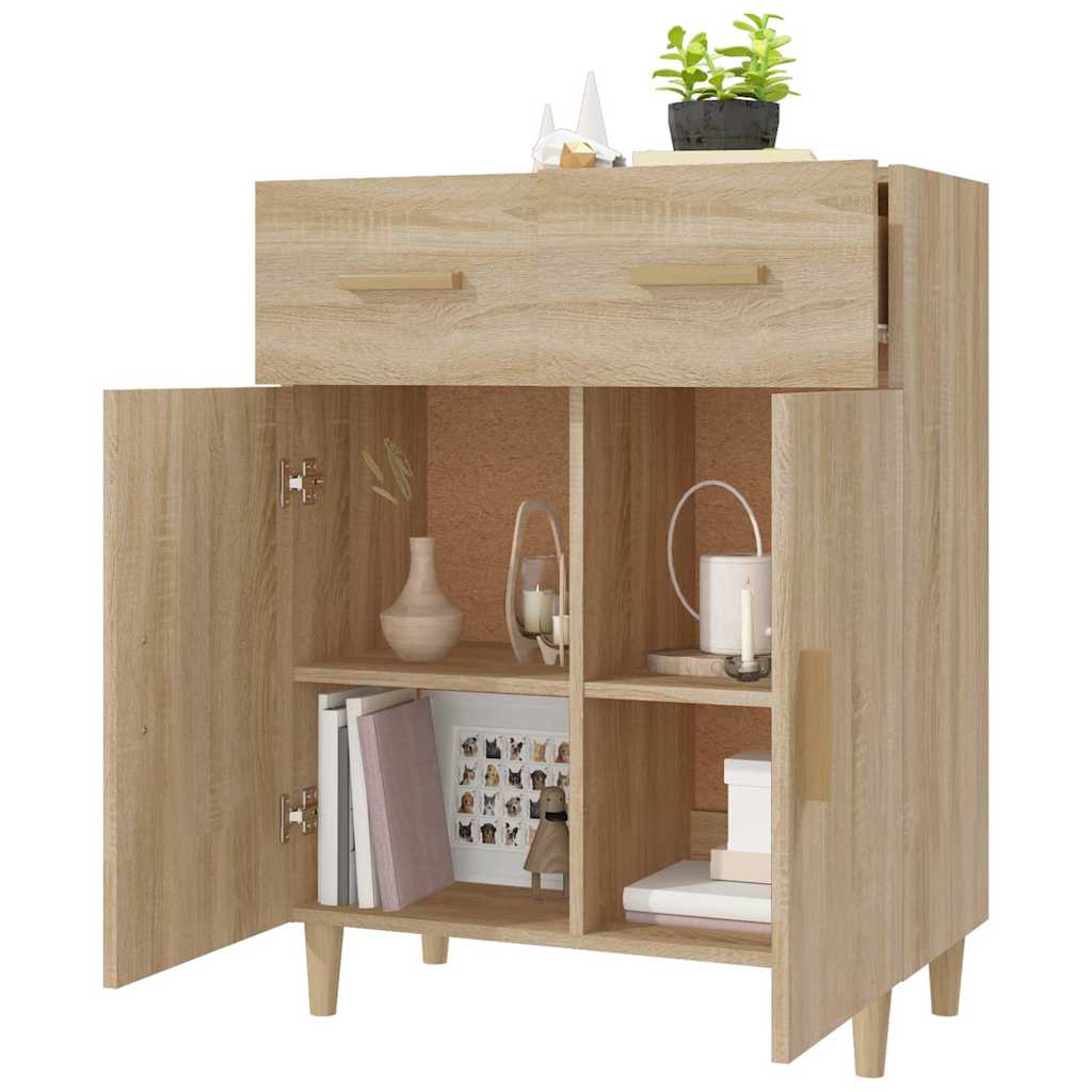 Sideboard Sonoma Oak 69,5x34x89 cm Engineered Wood