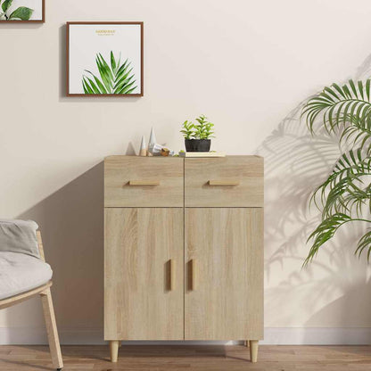 Sideboard Sonoma Oak 69,5x34x89 cm Engineered Wood