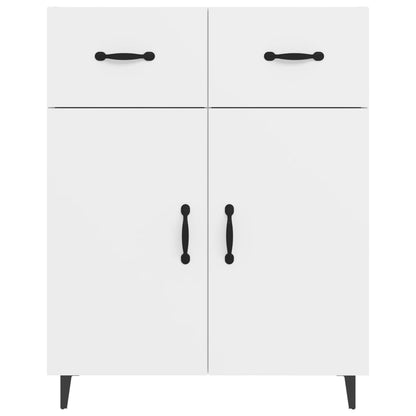 Sideboard White 69.5x34x90 cm Engineered Wood