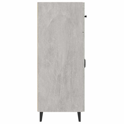 Sideboard Concrete Grey 69,5x34x90 cm Engineered Wood