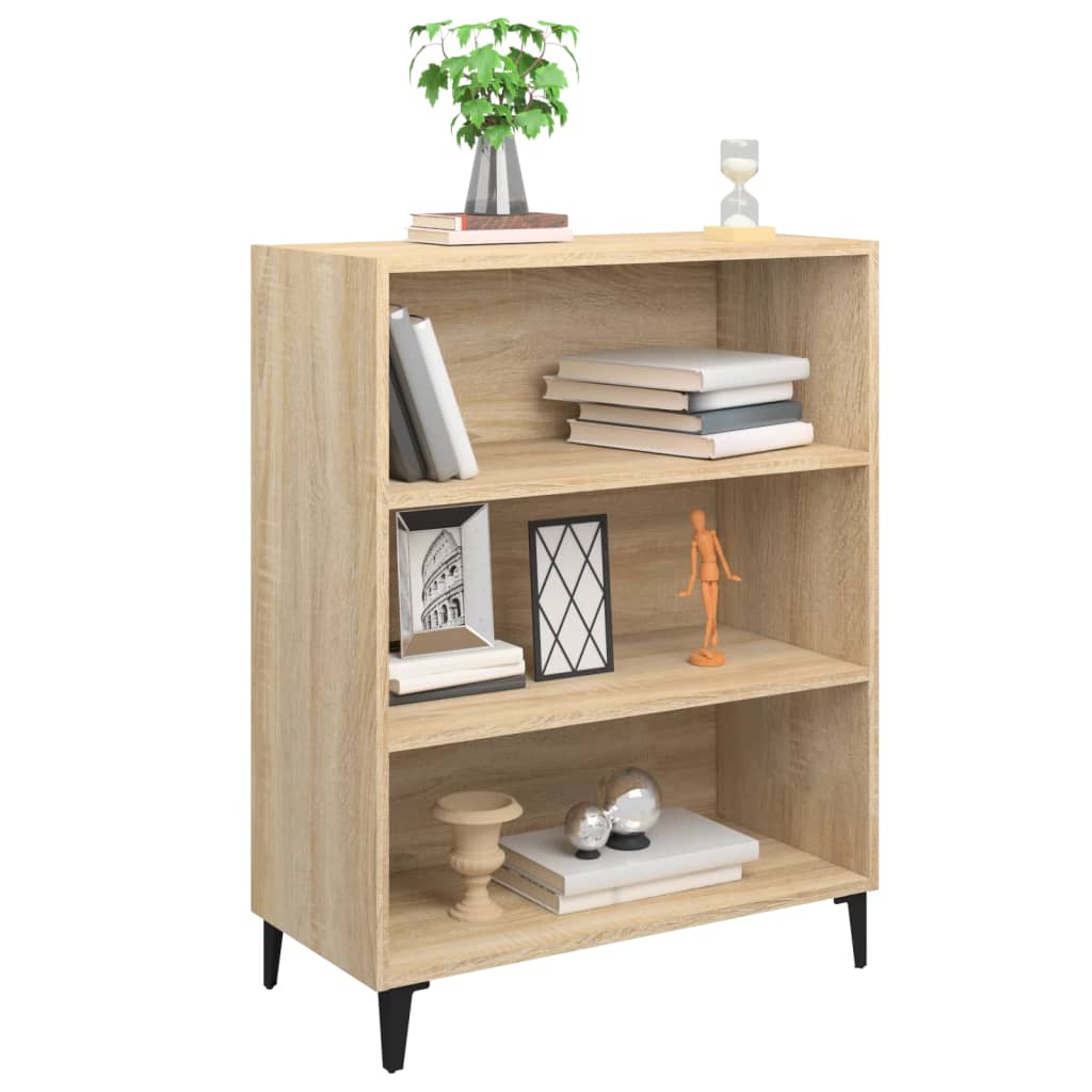 Sideboard Sonoma Oak 69.5x32.5x90 cm Engineered Wood
