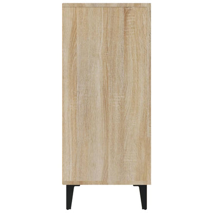 Sideboard Sonoma Oak 90x34x80 cm Engineered Wood