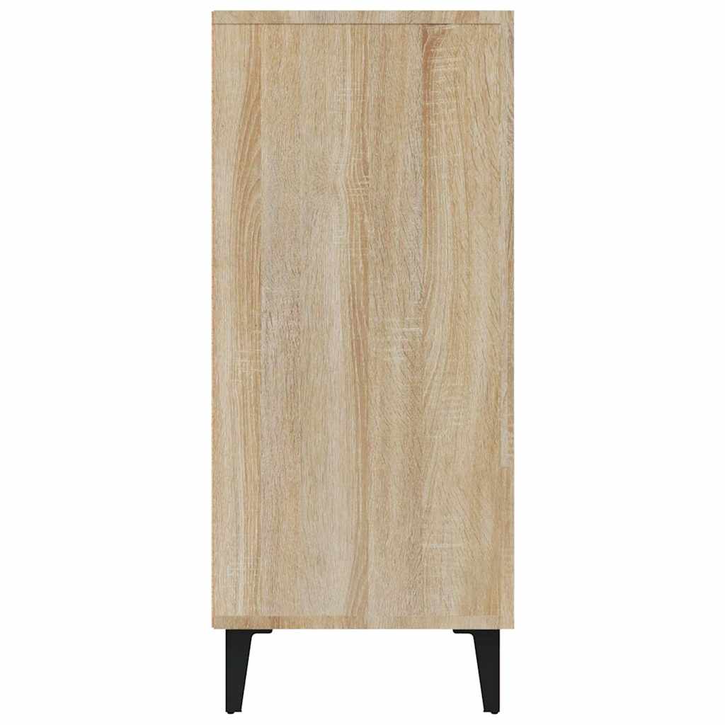 Sideboard Sonoma Oak 90x34x80 cm Engineered Wood