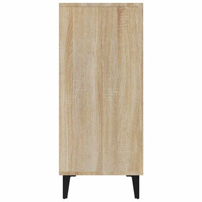 Sideboard Sonoma Oak 90x34x80 cm Engineered Wood