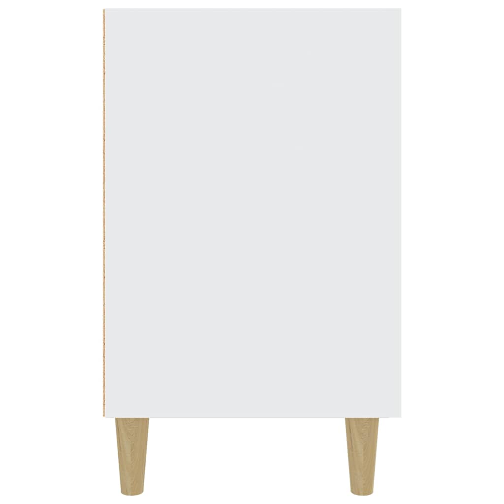 Sideboard White 100x36x60 cm Engineered Wood