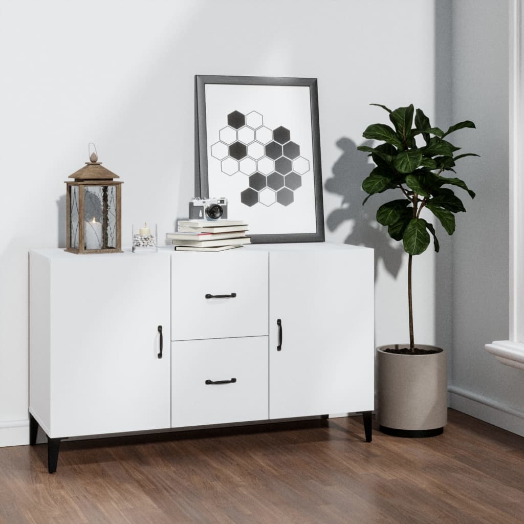 Sideboard | White | Engineered wood | Medium | Sideboard | Rectangular