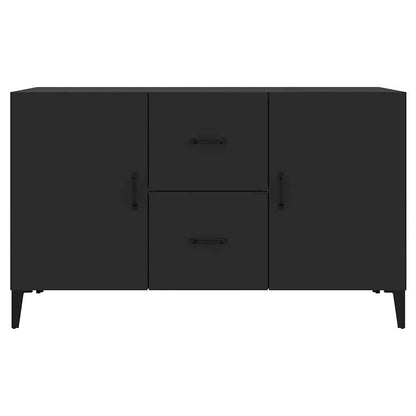 Sideboard Black 100x36x60 cm Engineered Wood