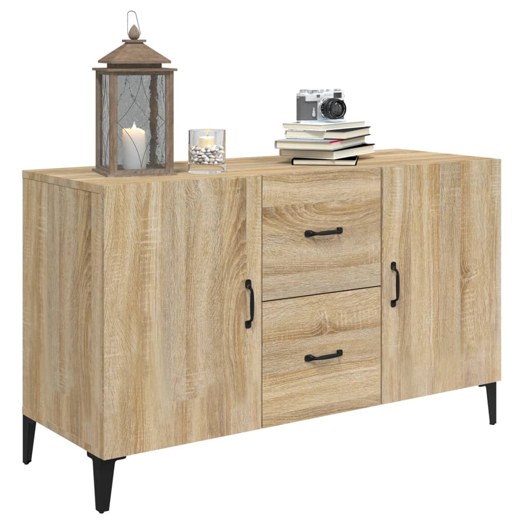 Sideboard | Sonoma oak | Engineered wood | 100 x 36 x 60 cm | Sideboard
