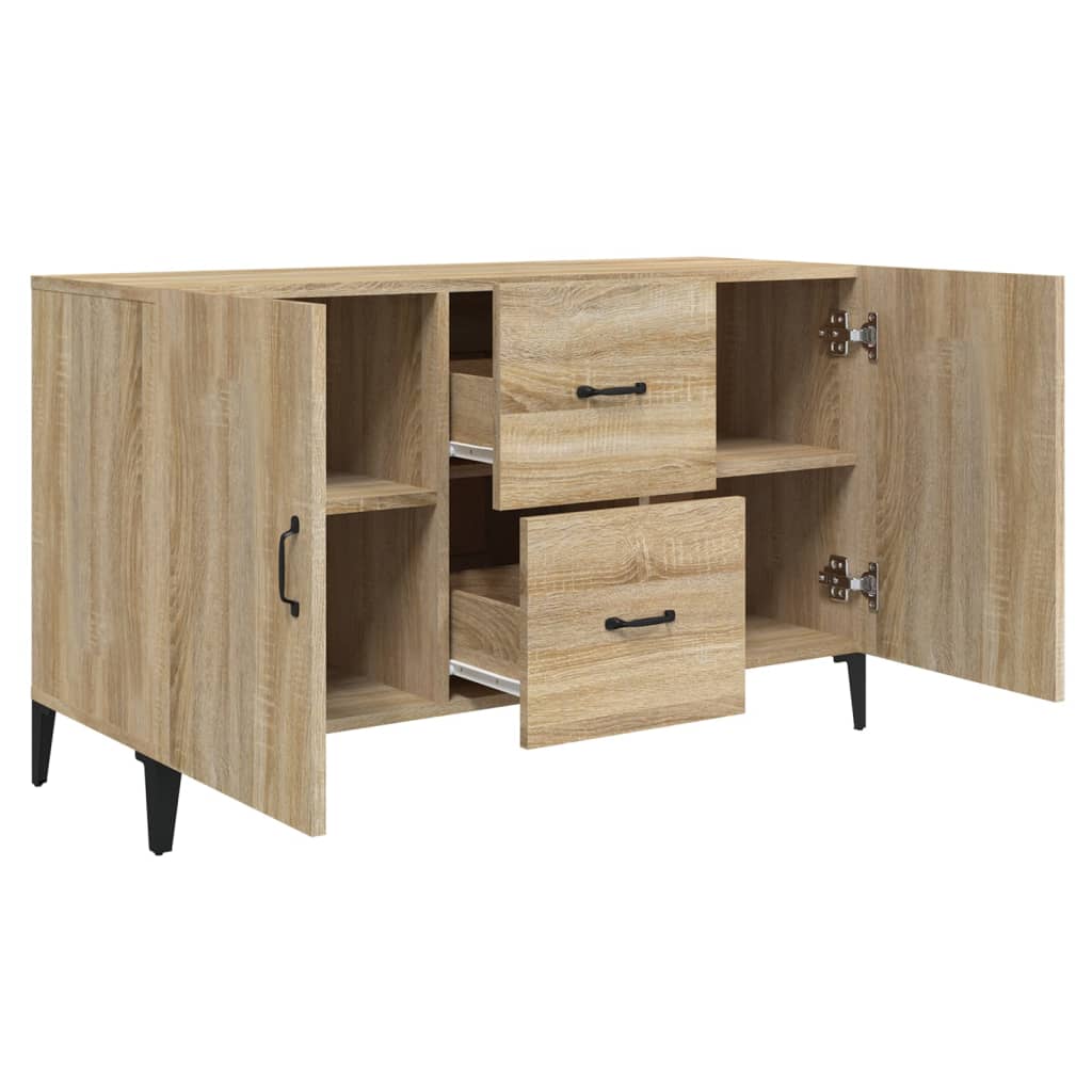 Sideboard | Sonoma oak | Engineered wood | 100 x 36 x 60 cm | Sideboard