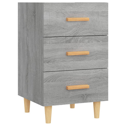 Bedside Cabinet Grey Sonoma 40x40x66 cm Engineered Wood