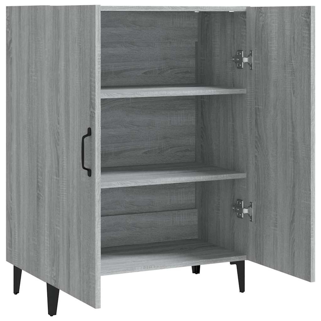 Sideboard Grey Sonoma 70x34x90 cm Engineered Wood