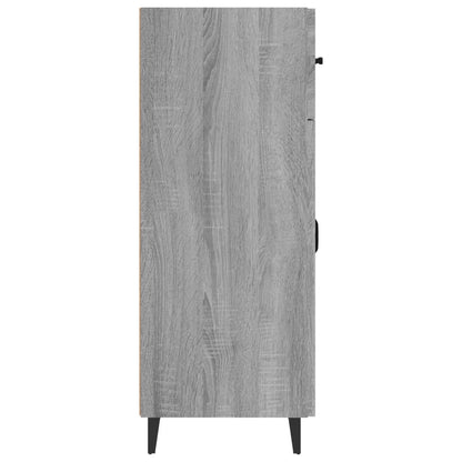 Sideboard Grey Sonoma 69.5x34x90 cm Engineered Wood