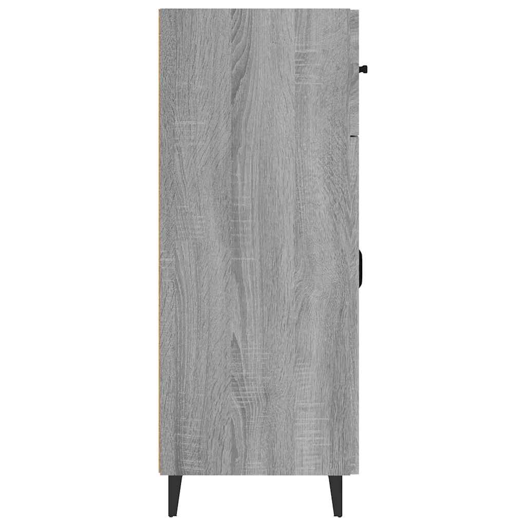 Sideboard Grey Sonoma 69,5x34x90 cm Engineered Wood